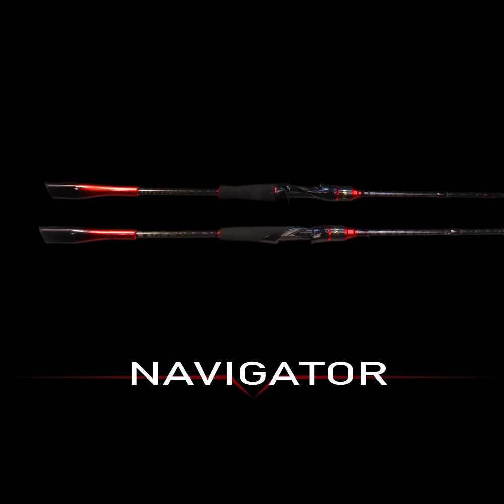 NAVIGATOR 7ft(2.1M) Full Carbon Fishing Rod ML Spinning Rod Casting Rod BC  Snakehead Toman Rod Baitcasting Rod