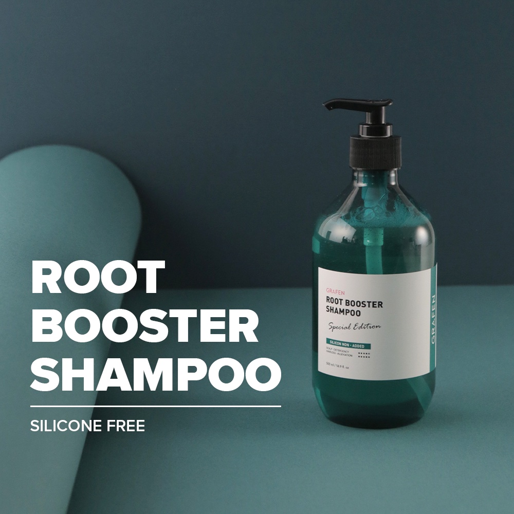 [GRAFEN] Premium Scalp Care Set (Root Booster Shampoo 500ml + Scalp