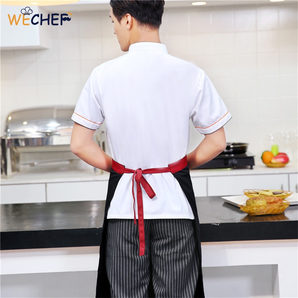 🔥🇲🇾MALAYSIA READY STOCK🔥 Chef Coat Short Sleeve Chef Jacket for Summer ...