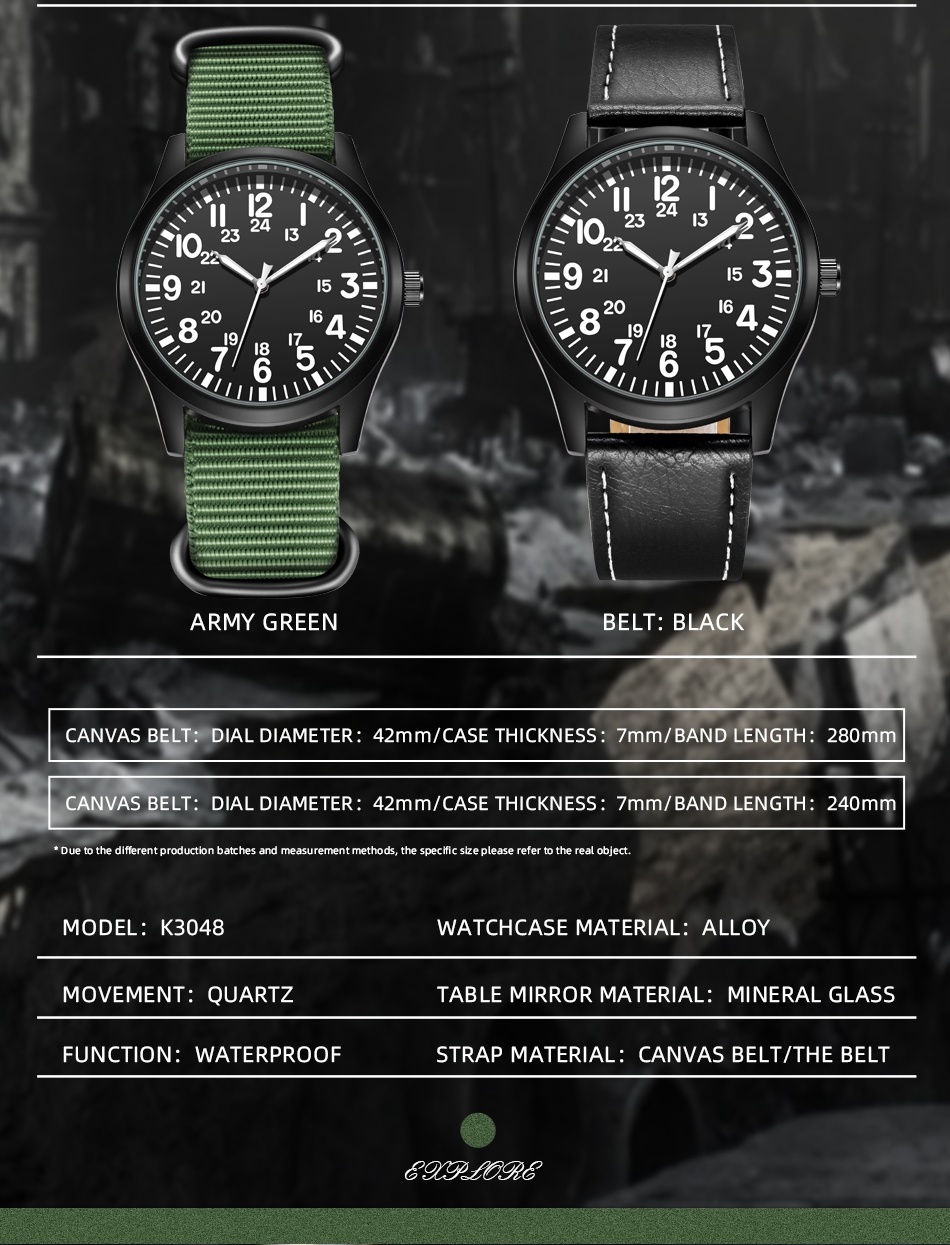 TPW New Spot Men's Fashionable Braided Quartz Watch Men's Large Digital ...