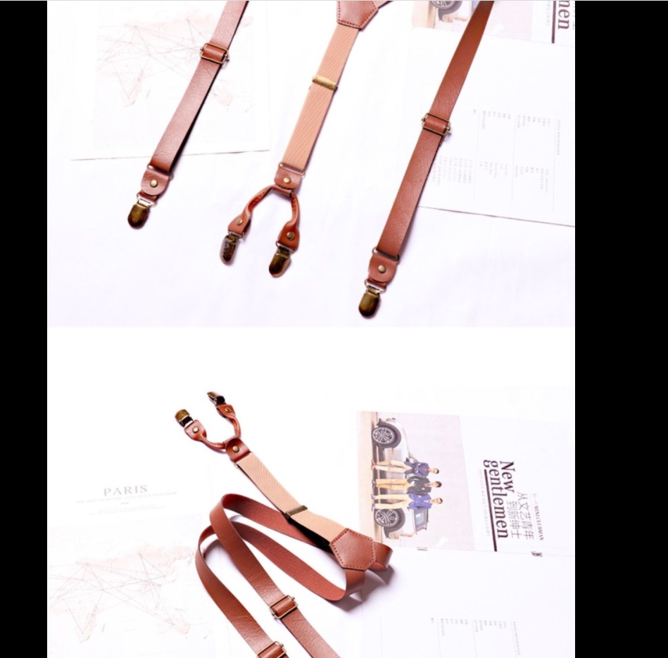 Coghlan's Arno Straps 6-Pack - 60 Inch Adjustable Non-Slip Suspenders With Buckles