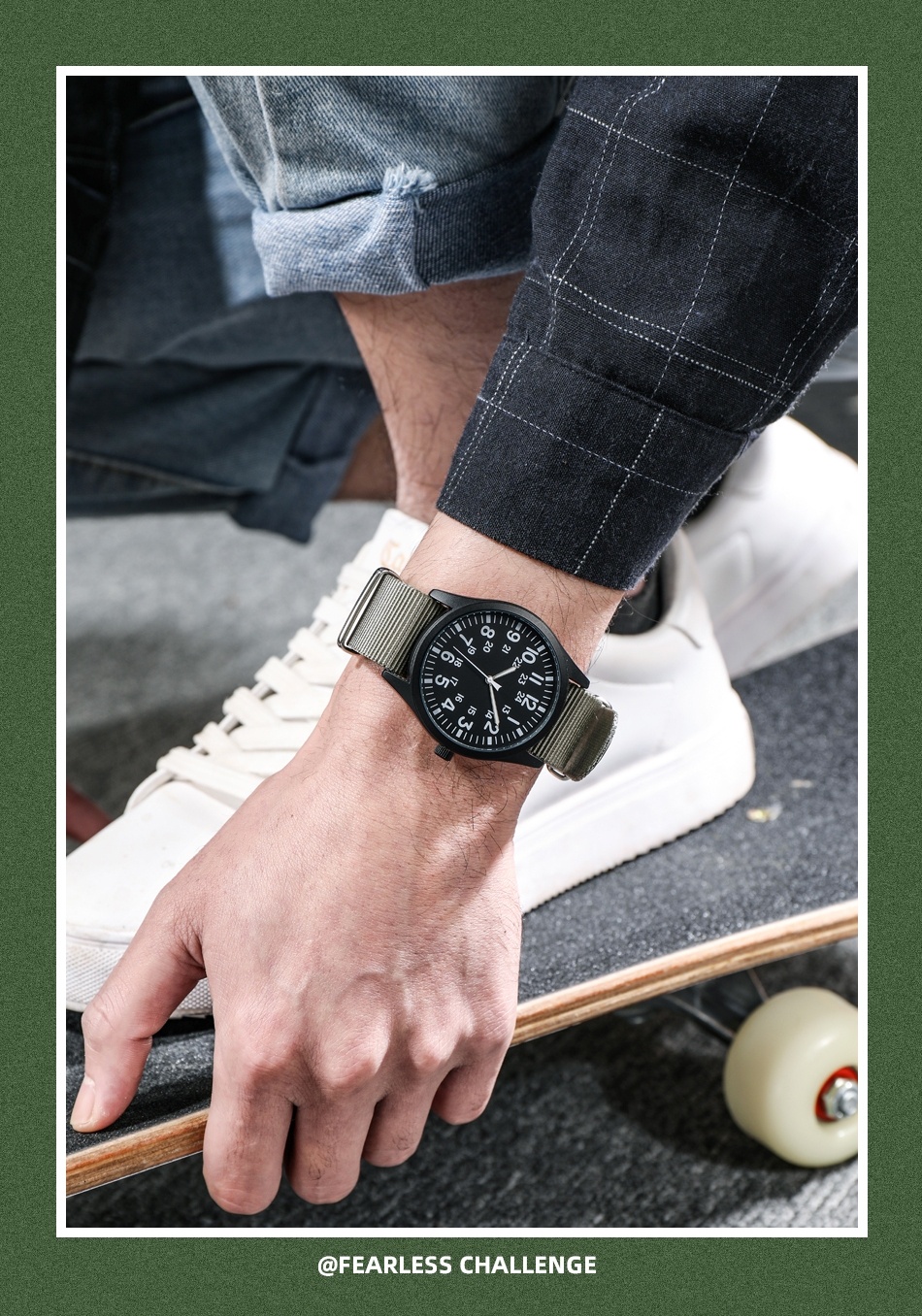TPW New Spot Men's Fashionable Braided Quartz Watch Men's Large Digital ...