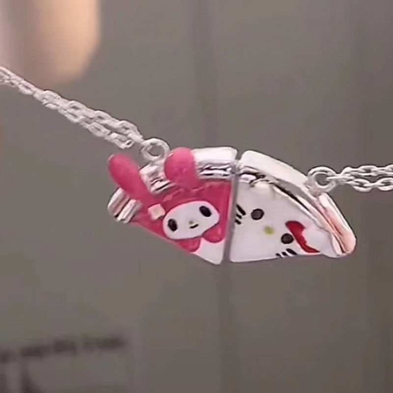 Hello Kitty & My Melody (Sanrio) Friendship Necklace Set  Hello kitty my  melody, Friendship necklaces, Hello kitty