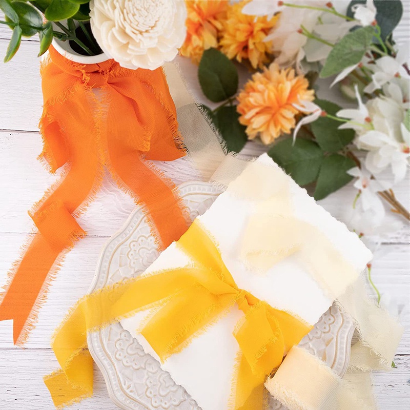 Real Pure Silk Ribbon Embroidery Satin Cotton Raw Edge For Handcrafts ...