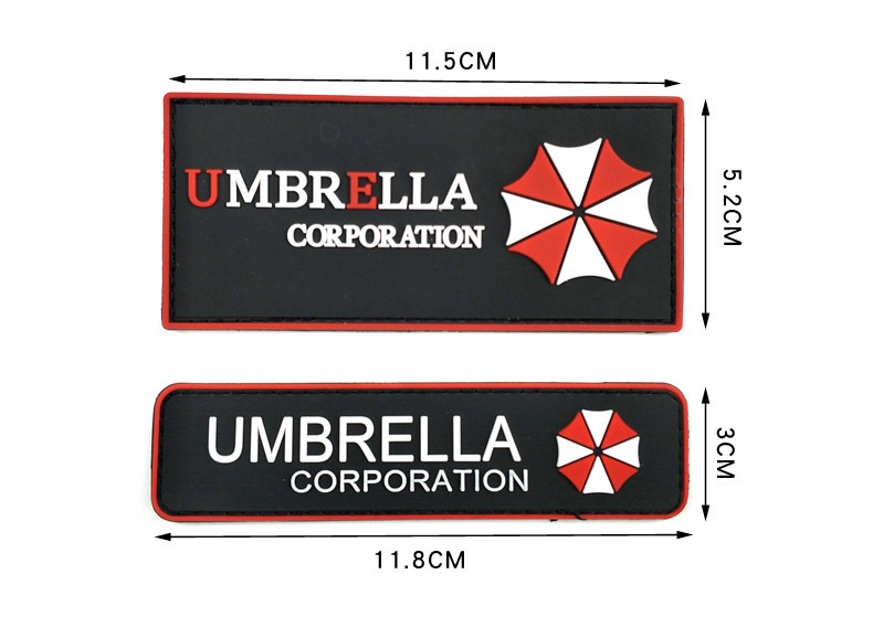 Buy Umbrella Corporation Resident Evil Hook And Loop Morale Patch Online In India - Foto 2