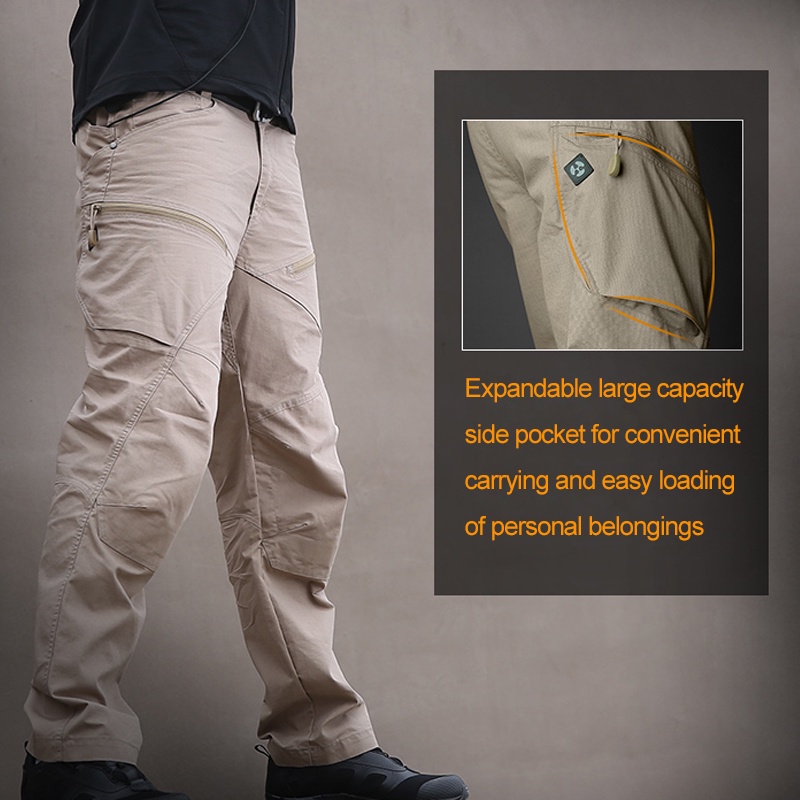Functional Quick-Drying Waterproof Outdoor Hiking Cargo Pants