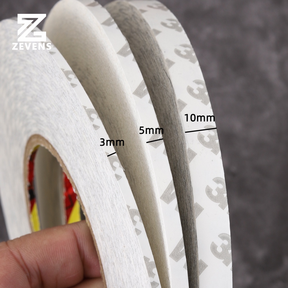 3M Brand DoubleSided Tape Leather Length 50m Width 3/5/10mm Shopee