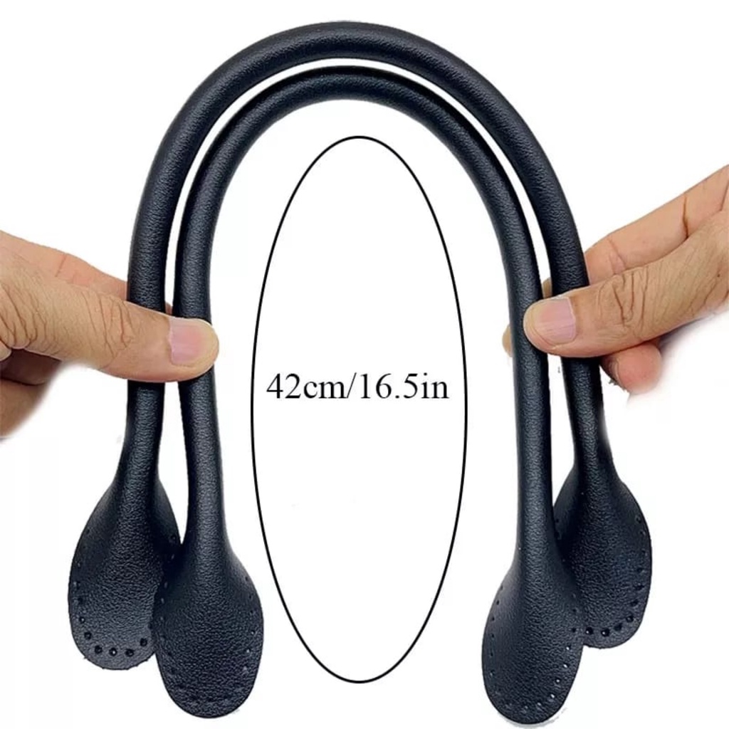 Tali Beg Tangan Wanita Tangkai Accessories Handle (42cm)Pu Leather DIY ...