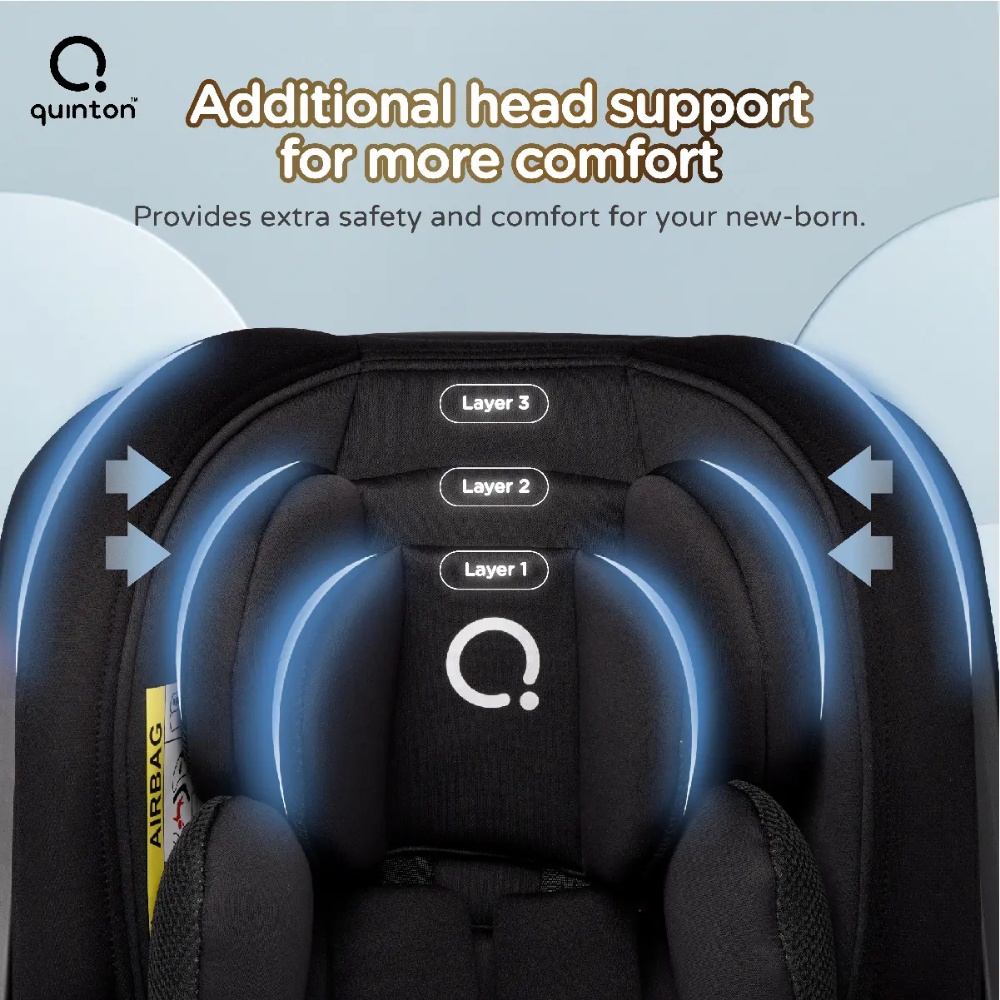 【RM20 VOUCHER】Quinton Miumo Carrier or ISOFIX Base; BIRTH to 85cm