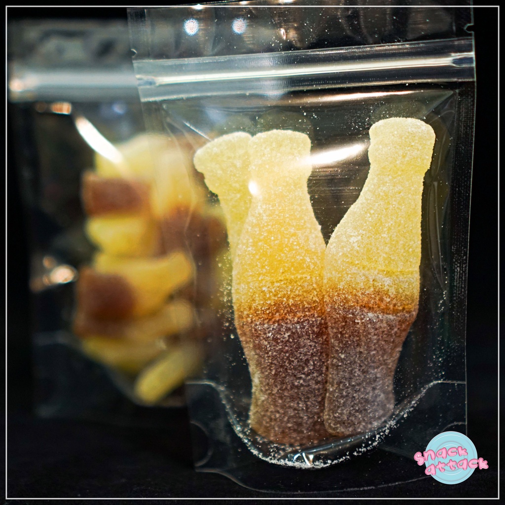 Haribo Super Giant Sour Cola Bottle Gummy Candy - 90g [REPACK ...