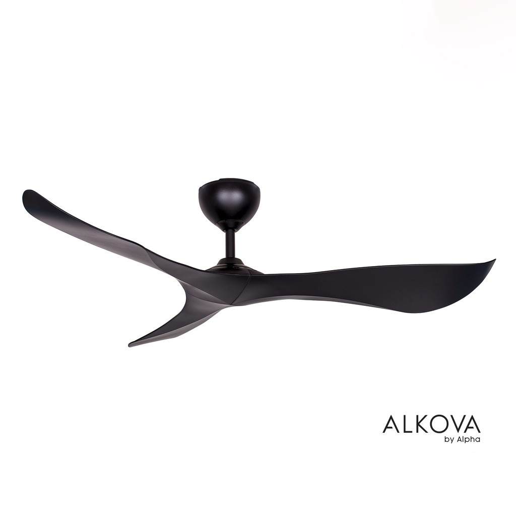 ALPHA Alkova - KOKO 56 Inch DC Motor Ceiling Fan with 3 Blades (7 + 2 ...