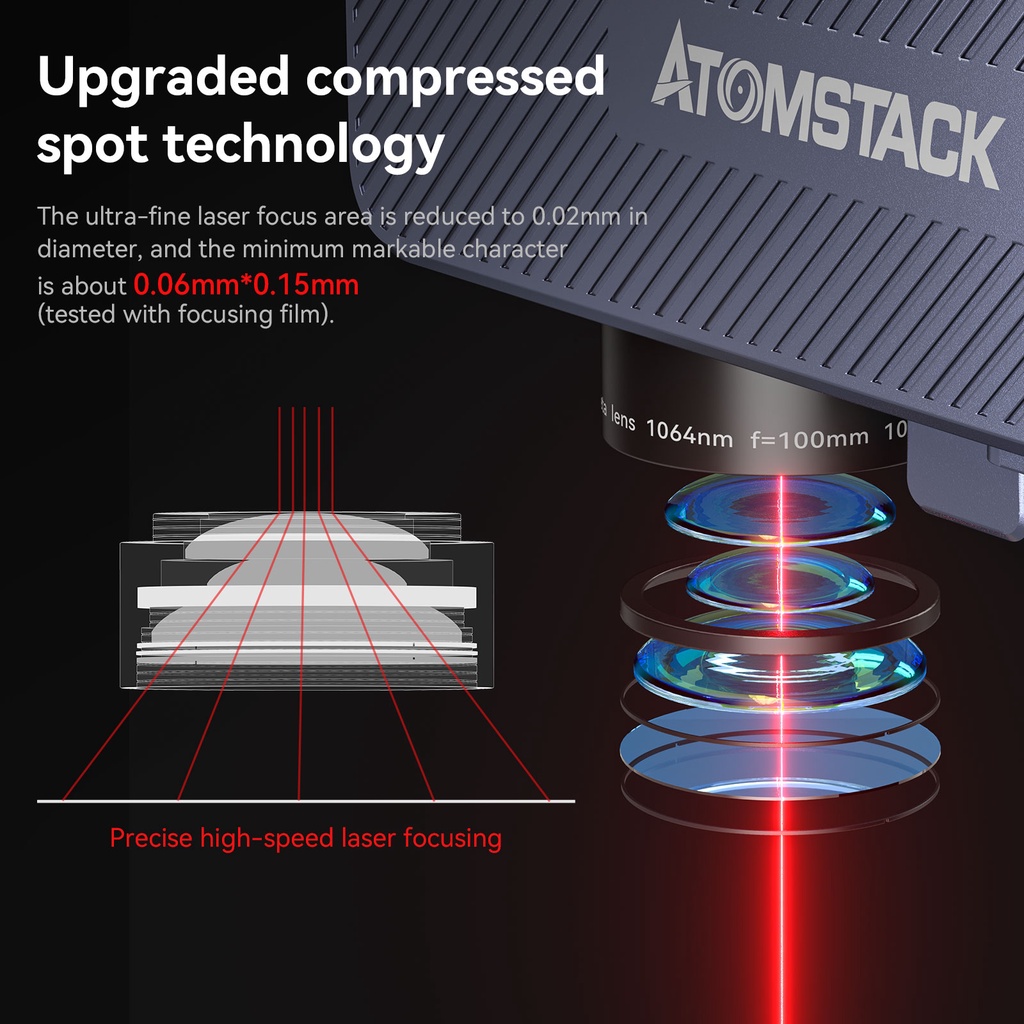 Atomstack M4 Infrared Laser Marking Machine 2 In 1 Laser Engraver ...