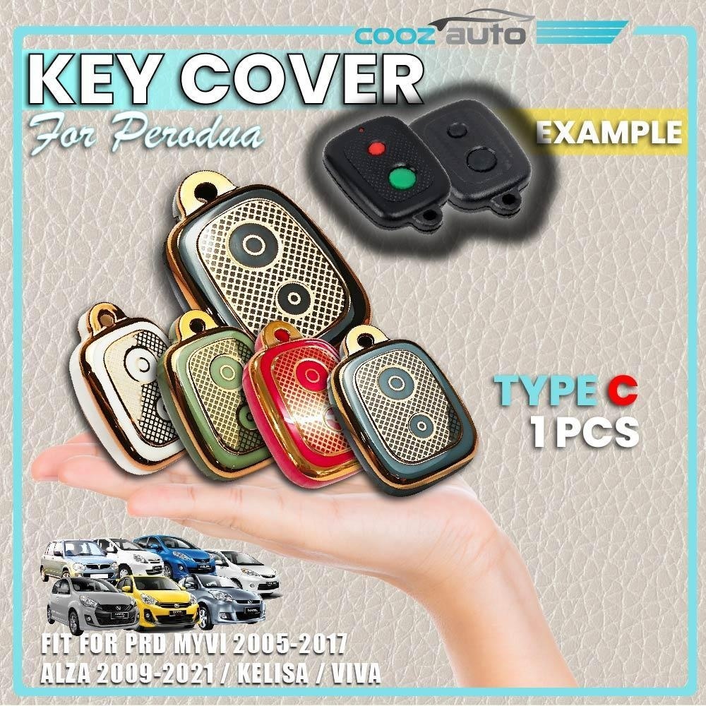 Car Perodua Alza Axia Aruz Ativa Bezza Myvi Viva TPU Key Cover Remote ...