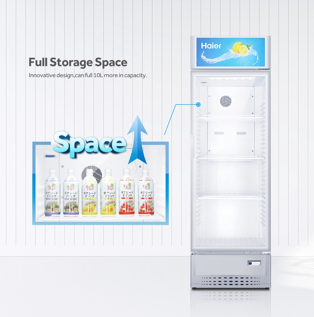 [READY STOCK] Haier 239L Display Chiller Showcase SC-248E | Shopee Malaysia
