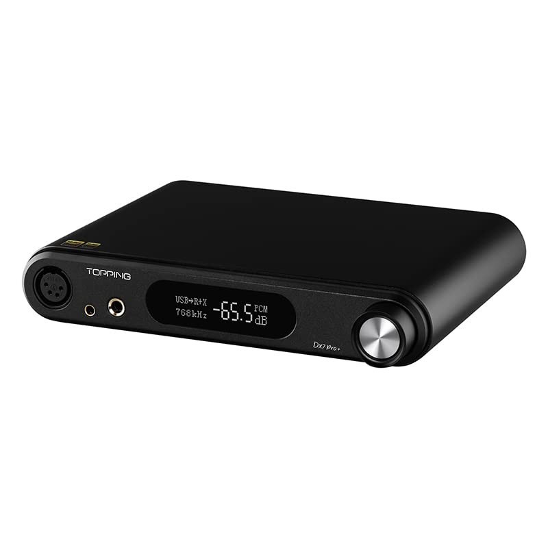 Topping DX7 PRO+, Compact Desktop DAC and Amplifier: LDAC Hi-Res Audio ...