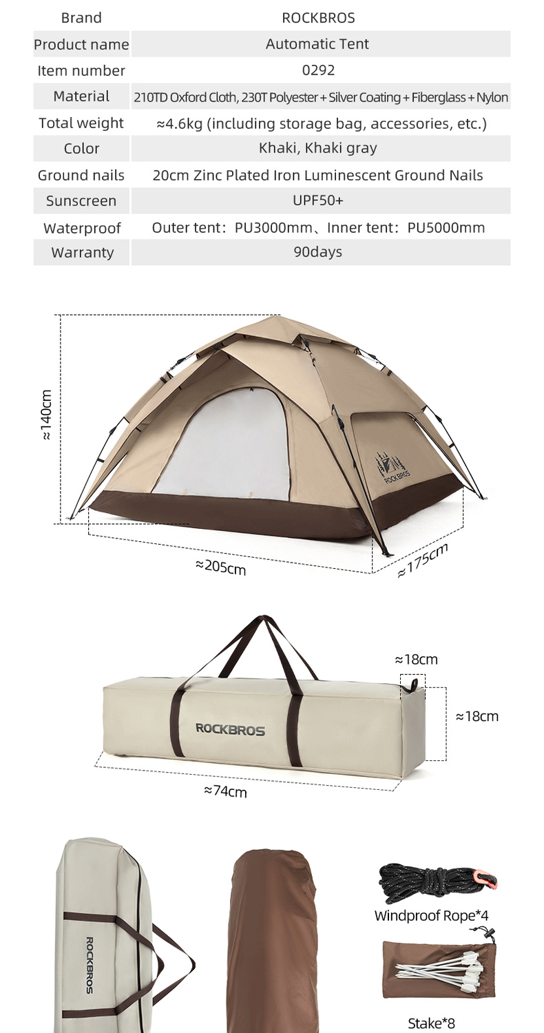 Laneetal Hoogwaardige outdoor campingmat, tapijt voor tent, camper van HDPE, voortenttapijt met aluminium lussen, draagtas, outdoor campingtapijt, blauwgrijs, 250 x 350 cm