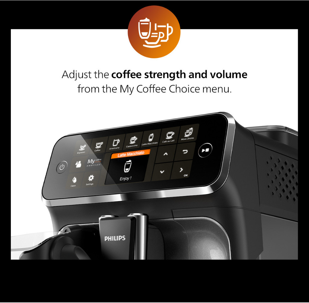 Philips 4300 Series Fully Automatic Espresso Machines EP4346/EP4346/70