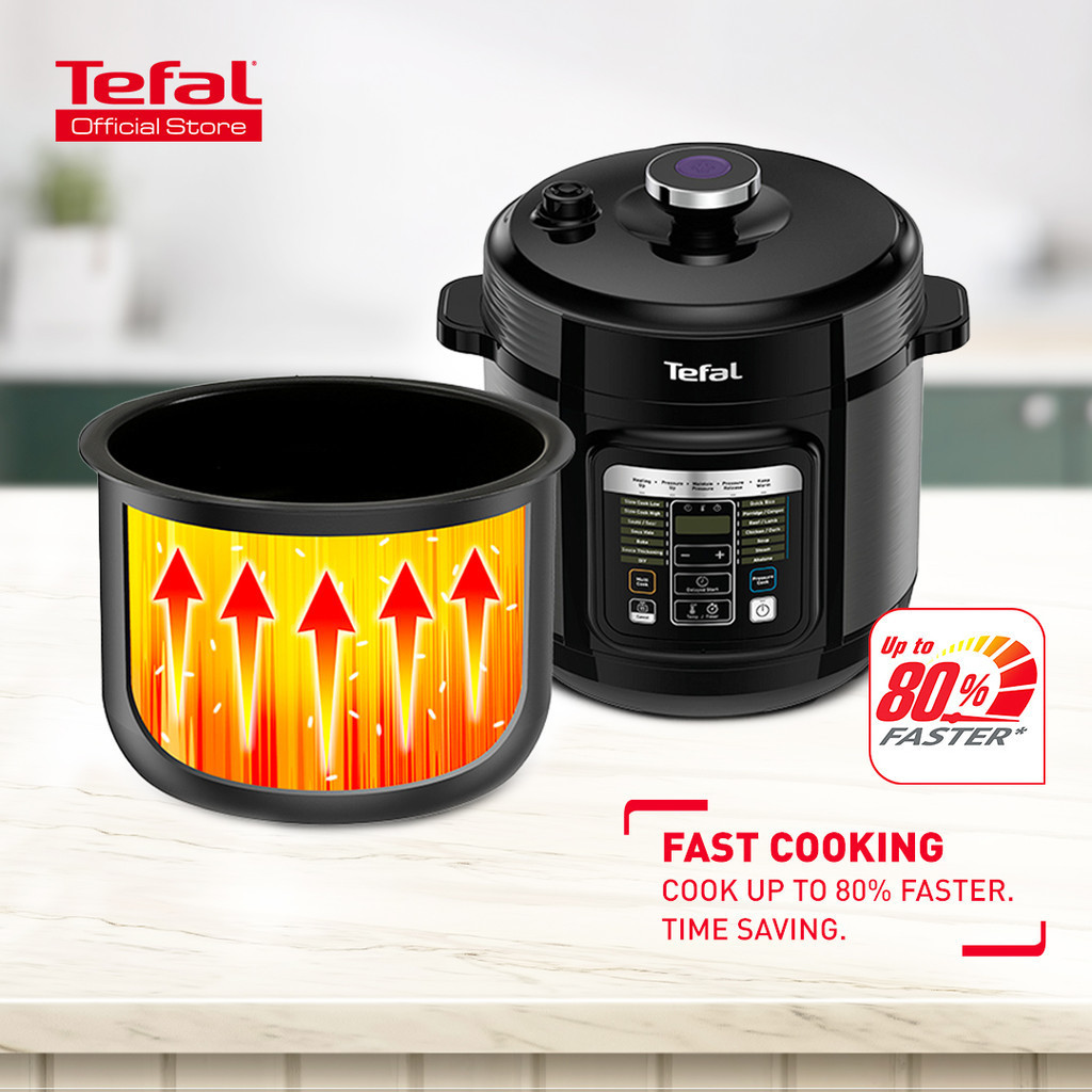 Tefal Home Chef Smart Multicooker 6L (CY601) (without extra pot ...