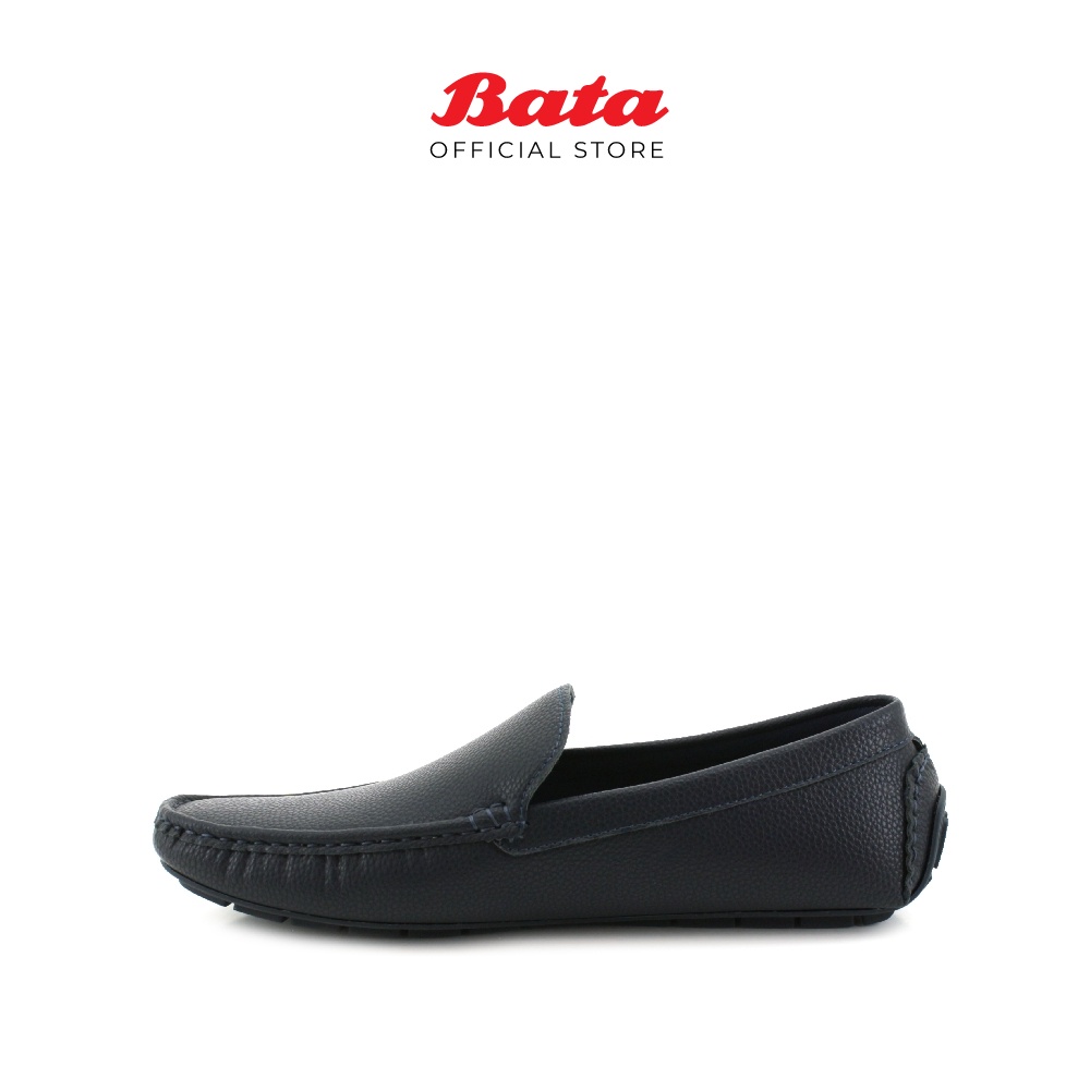 BATA Tolin Men Navy Green Moccasin 8519256 8517256