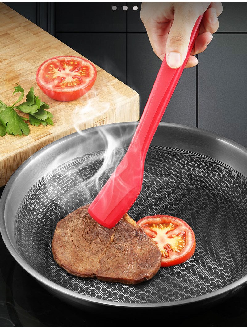Silicone Kitchen Tongs Multipack: Includes Salad Tongs, Food Tongs ...