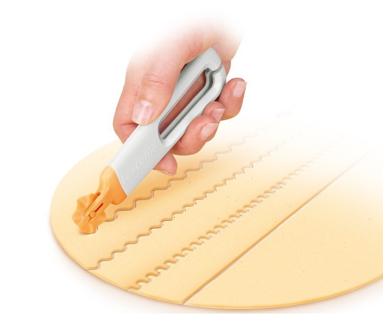 Ravioli Cutter Wheel, Pastry Wheel 4 Cutter with Long Handle, Wheel ...