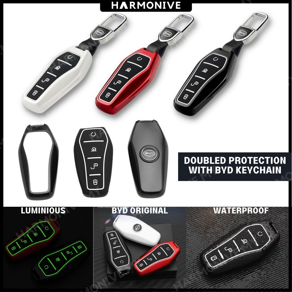 BYD Seal ATTO 3 Dolphin ABS Key Fob Cover + Free Keychain | Shopee Malaysia