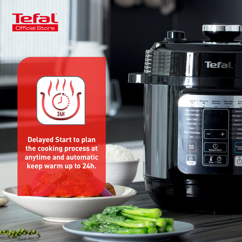 Tefal Home Chef Smart Multicooker 6L (CY601) (without extra pot ...
