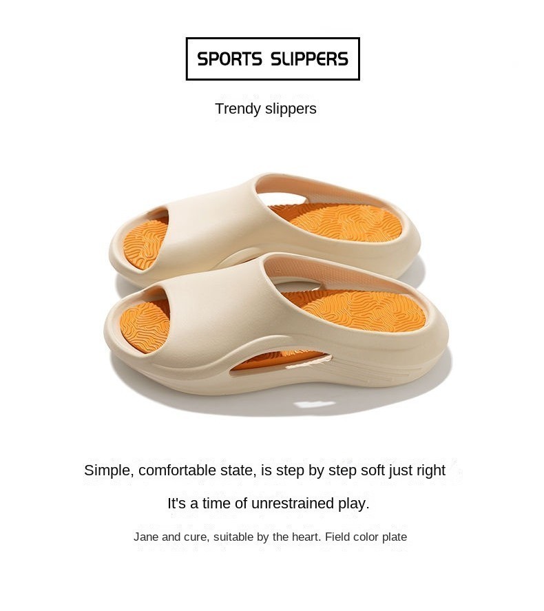 【MH】Men Sports Slippers Trendy Basketball Sandals Thickened Insole EVA ...