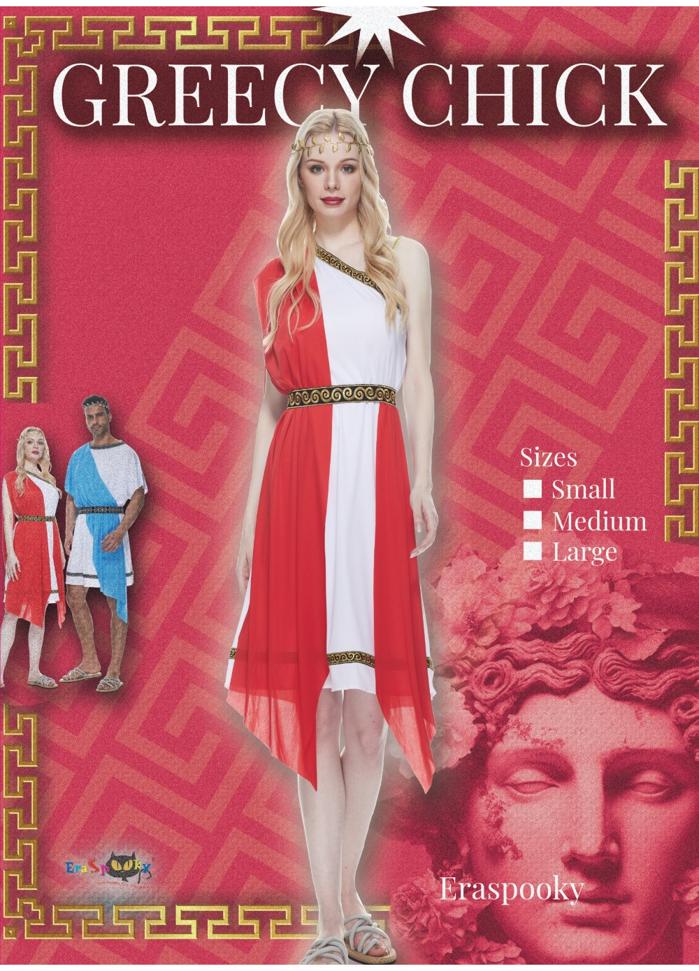 Prachtig Romeinse godin kostuum voor vrouwen: Volwassenen kostuums,en