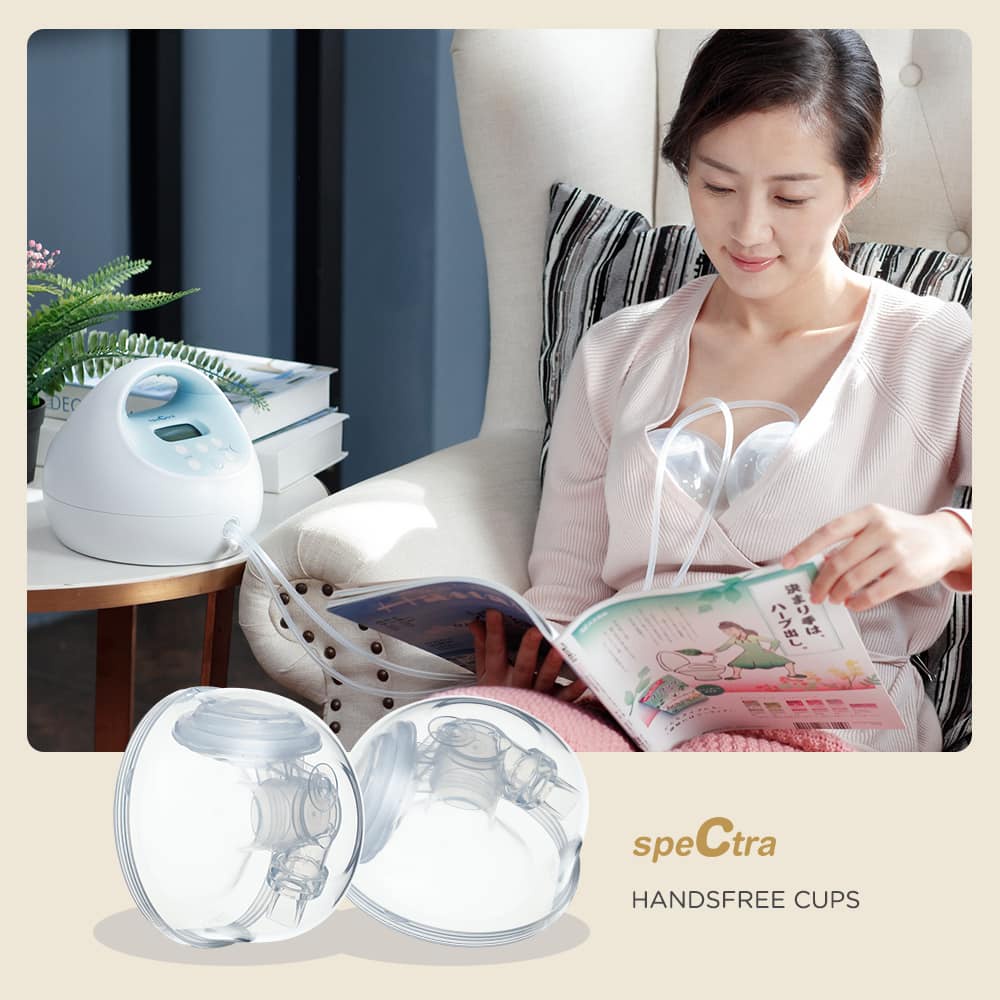 Spectra 2 in 1 Handsfree Breast Milk Collection Cup (24mm / 28mm)- 2 ...