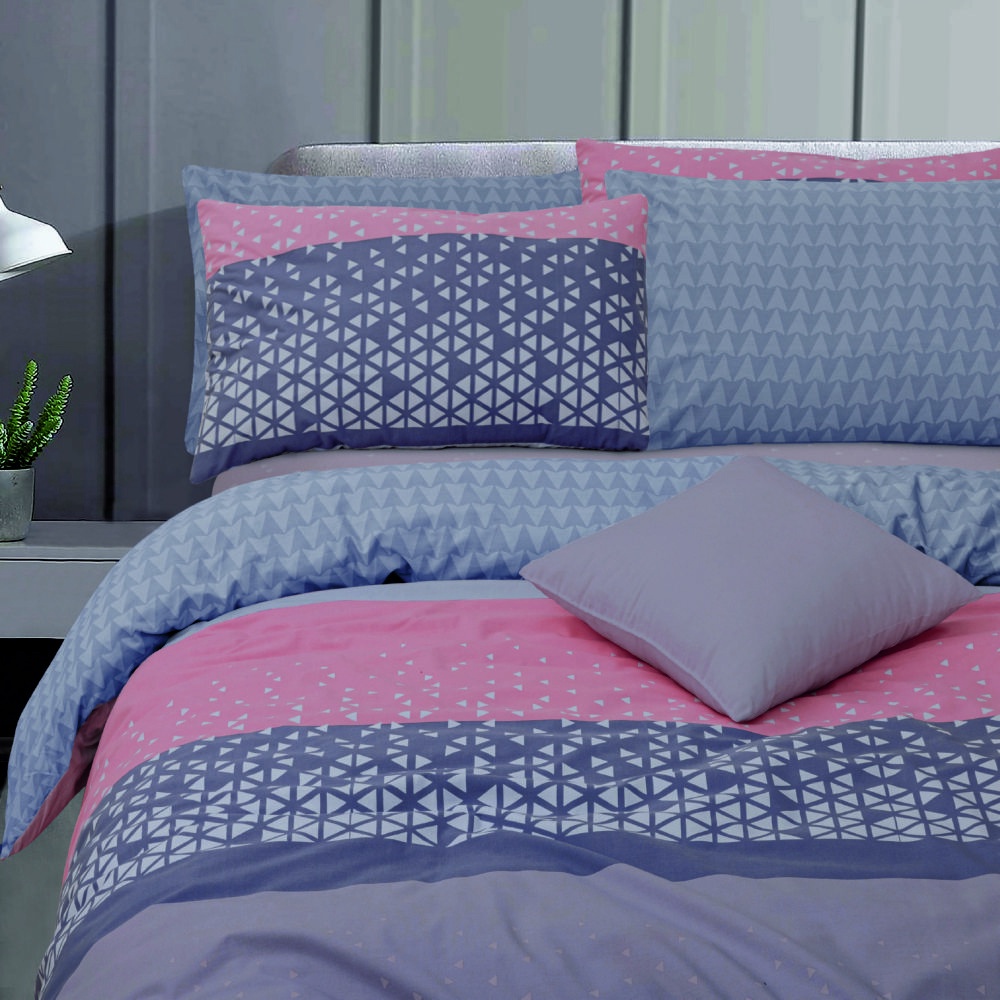 WINNY Reverie Fitted Sheet Set Easy Care Cotton 680 TC (SUPER SINGLE