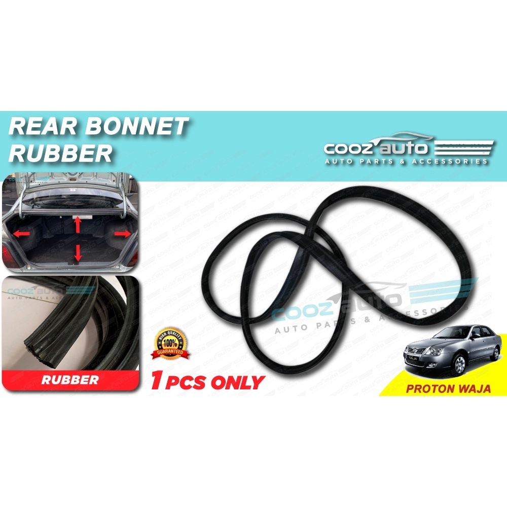 Proton Waja Rear Bonnet Rubber Weatherstrip Trunk Lid Boot Rubber Getah ...