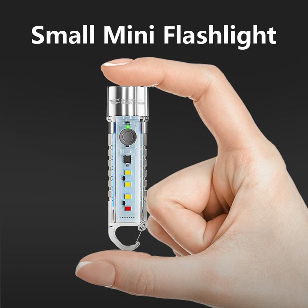 🚚Saham Malaysia🚚 LED SMD Mini Flashlight Rechargeable Luminous EDC ...