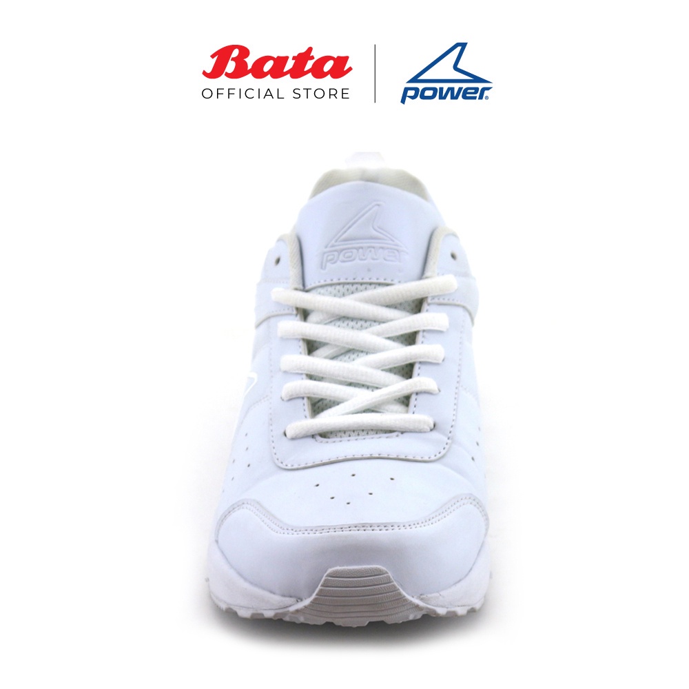 Bata power white hot sale school shoes