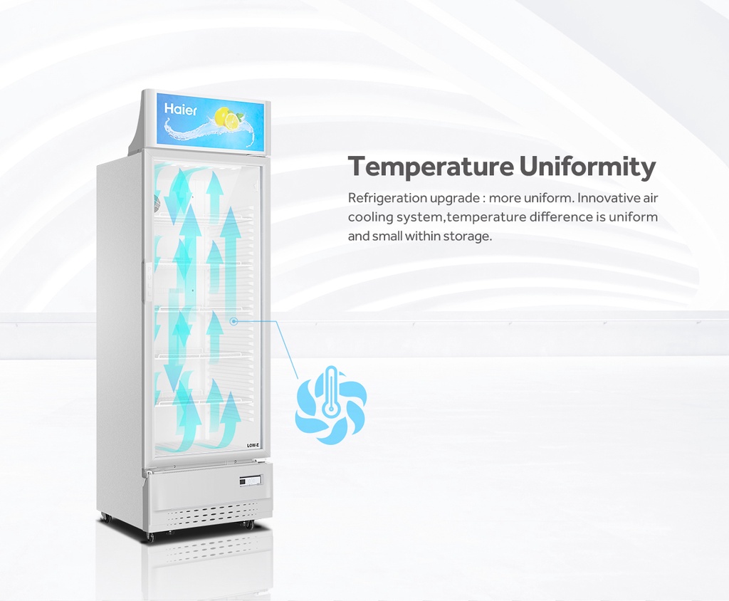[READY STOCK] Haier 339L Display Showcase Chiller SC-348E | Shopee Malaysia