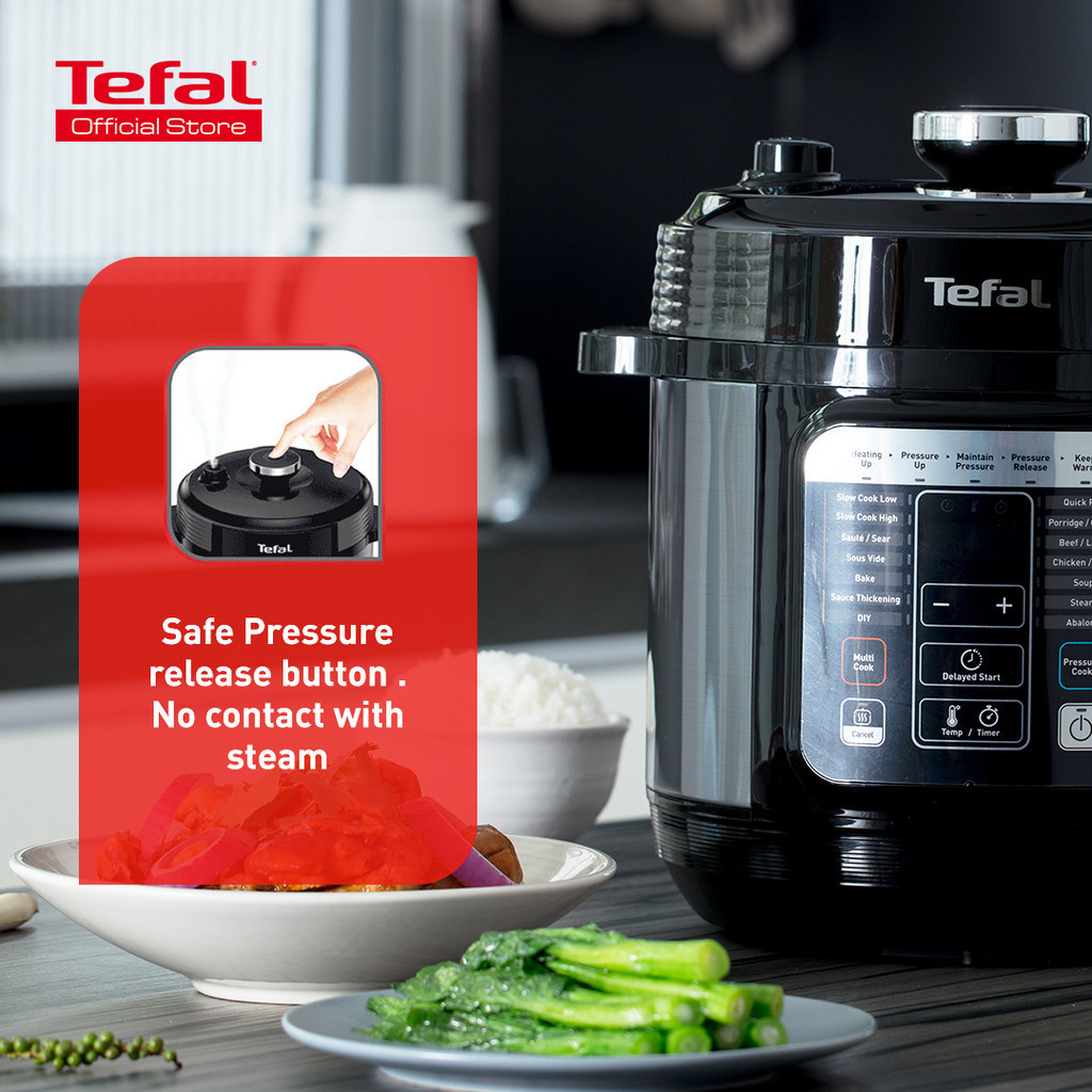 Tefal Home Chef Smart Multicooker 6L (CY601) (without extra pot ...