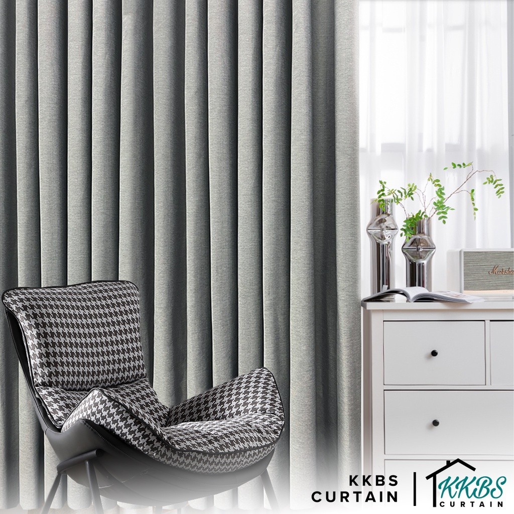 KKBS CURTAIN Lareefa Langsir Raya 2026 Blackout 90-99% Curtain Ready ...