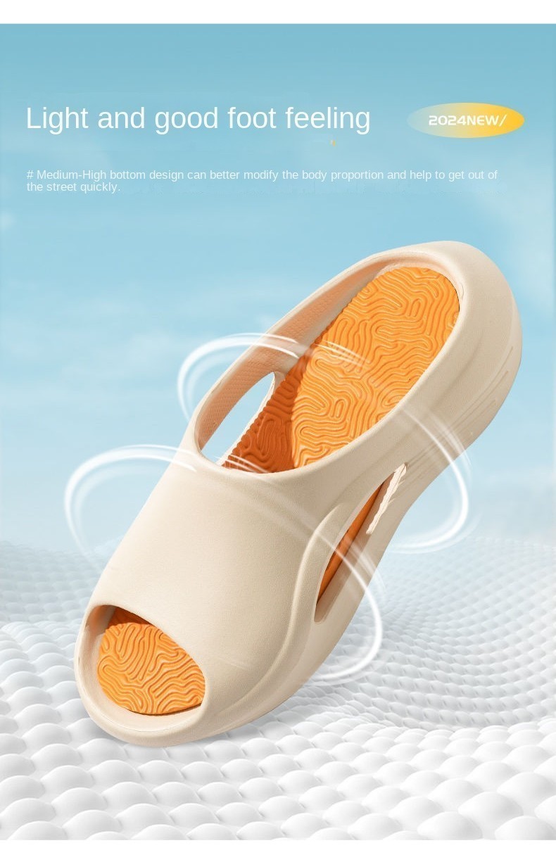 【MH】Men Sports Slippers Trendy Basketball Sandals Thickened Insole EVA ...