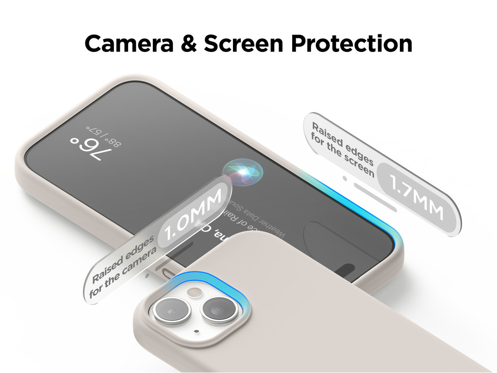 elago iP15 Premium Liquid Silicone case Compatible for iPhone 15 Case ...
