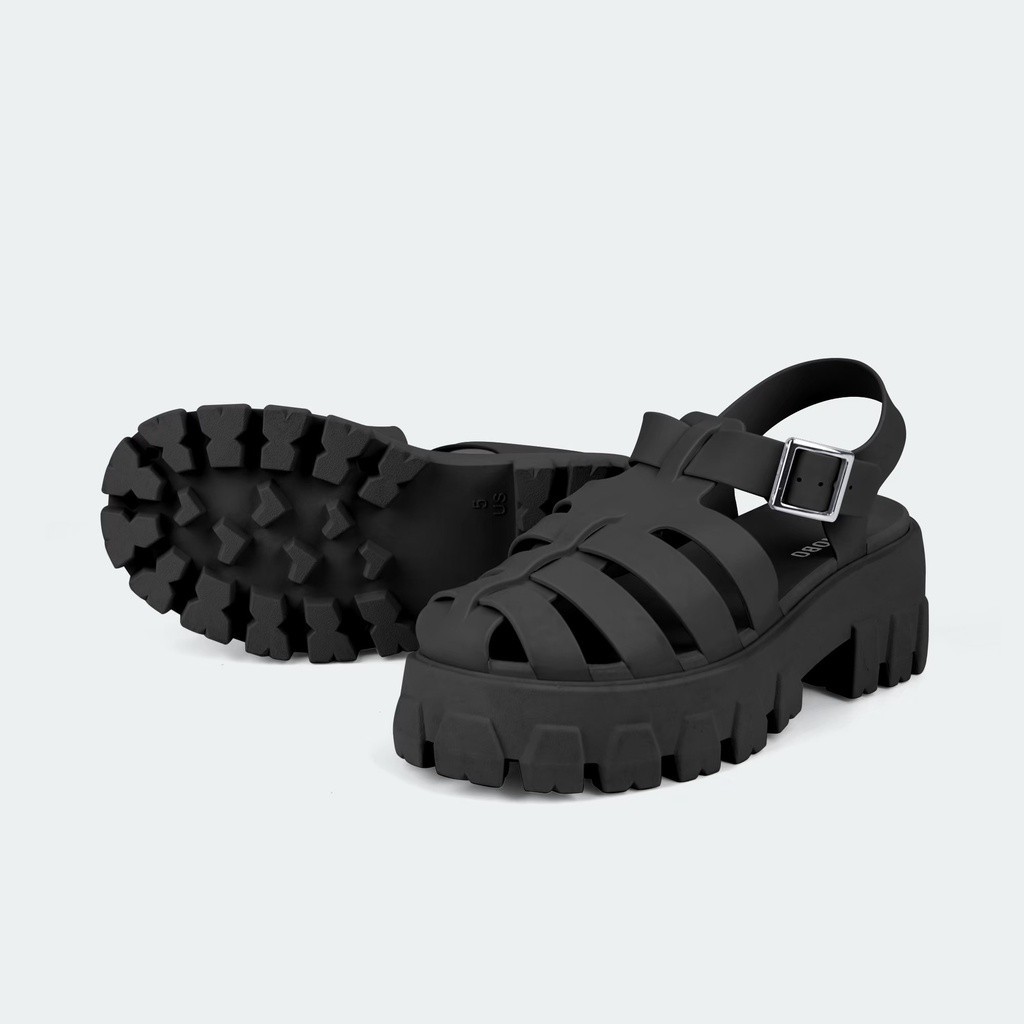 [MONOBO MALAYSIA] MILAN Plus Women Wedges Sandals Platform Wedges Kasut ...