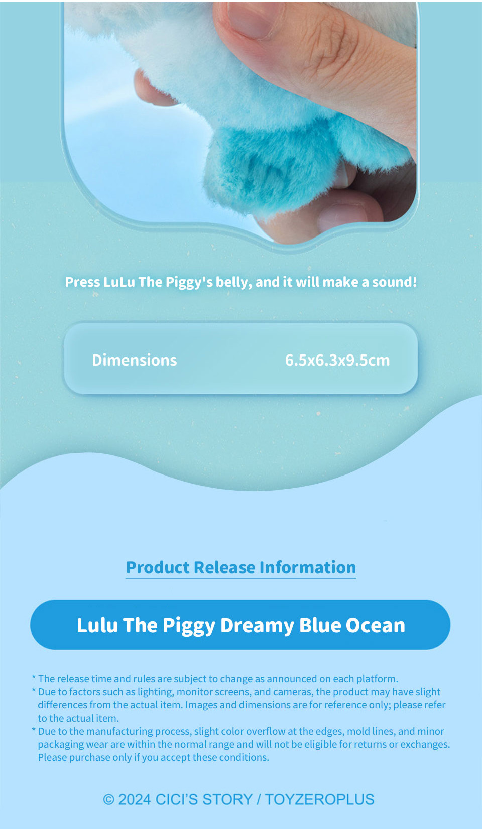 LuLu The Piggy - Vibrating Shark Keychain main image 1