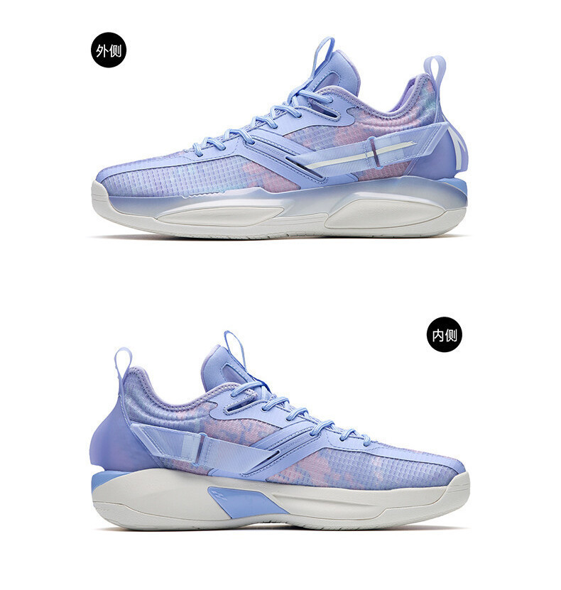 ANTA Men GH3 Basketball Shoes-White/Black/Red | Shopee Malaysia