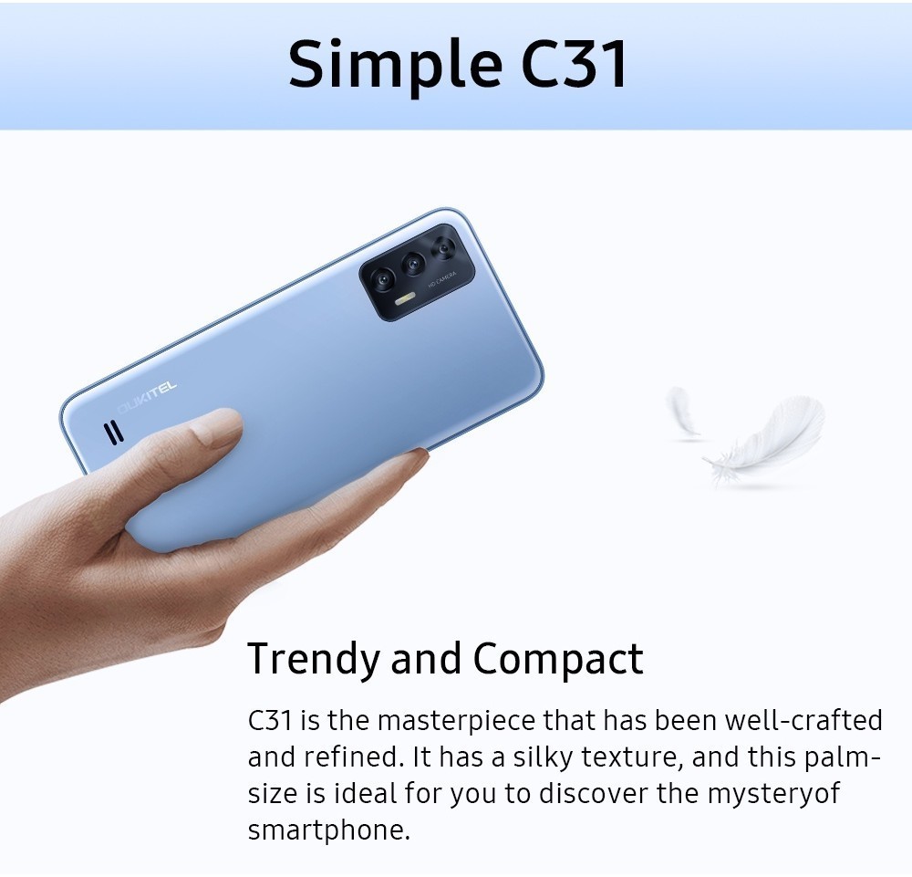 OUKITEL C31 PRO Handphone (6.517