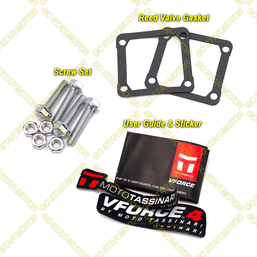 YAMAHA RXZ Y125Z Y125ZR 125Z 125ZR V FORCE 4 REED VALVE RACING REED ...