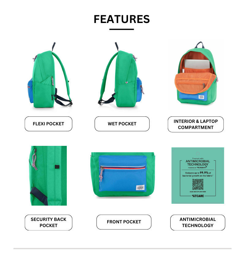 American Tourister CARTER BACKPACK 1 AS LAPT | Shopee Malaysia