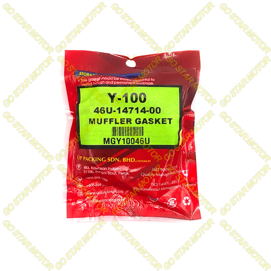 YAMAHA Y100 SPORT100 SPORT Muffler Gasket Exhaust Centre Gasket Packing ...
