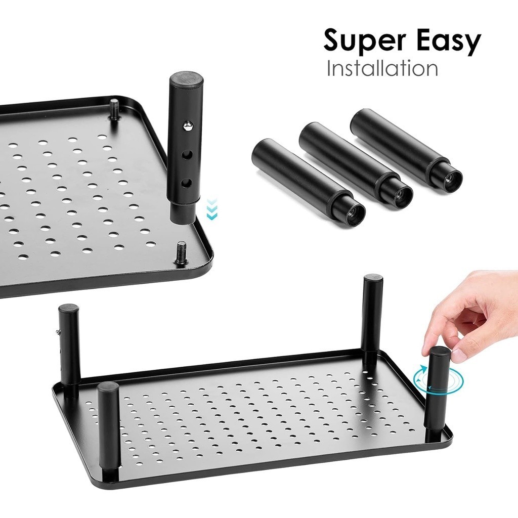 Laptop Lifting Rack Monitor Raiser Stand 3 Height Adjustable Notebook ...