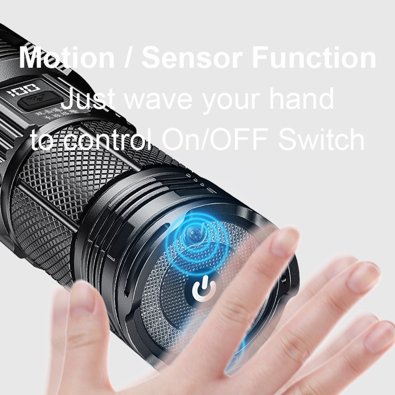 SmilingShark Super Bright Torch Light SD7101 Pro 12000LM Led M90 ...