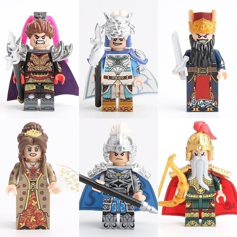 Compatible with Lego Three Elementary School Heroes Five Tiger General ...