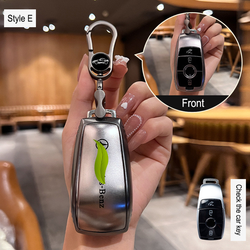 Fashionable Business Gun Grey Car Key Case Automotive Key Cover ...